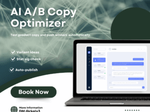 AI A/B Copy Optimizer for Product Pages