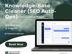 Knowledge Base Cleaner + SEO Auto-Ops